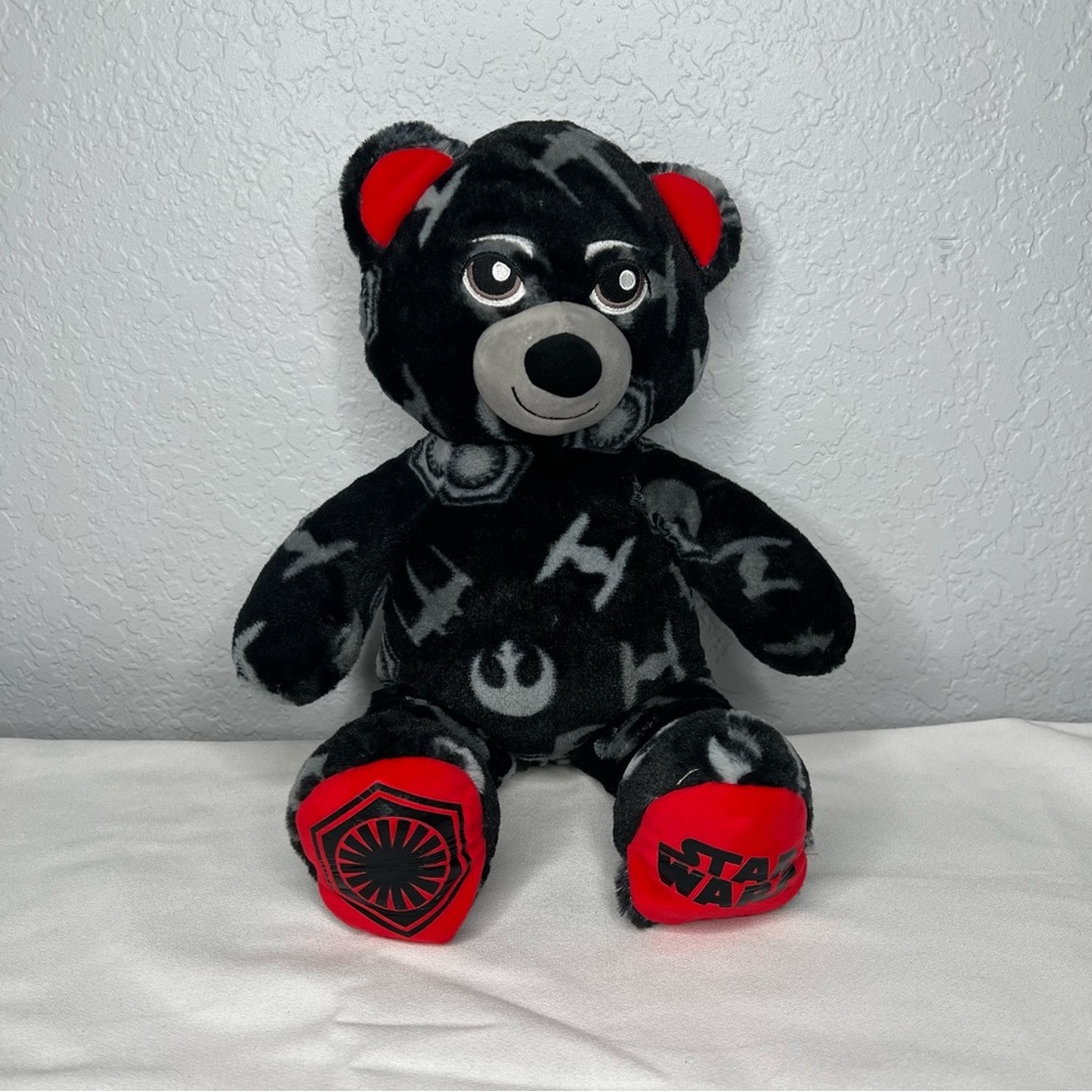 Stars Wars 18" Build A Bear Reversible Logo Rebel Empire Plush 2017 EUC
